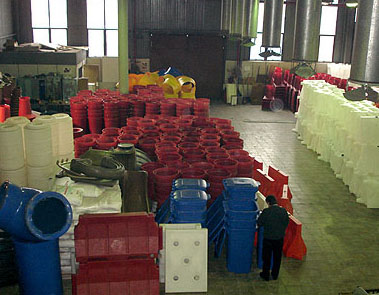 Rotational molding production facilities of EkoProm Ltd.